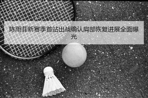 陈雨菲新赛季首站出战确认肩部恢复进展全面曝光